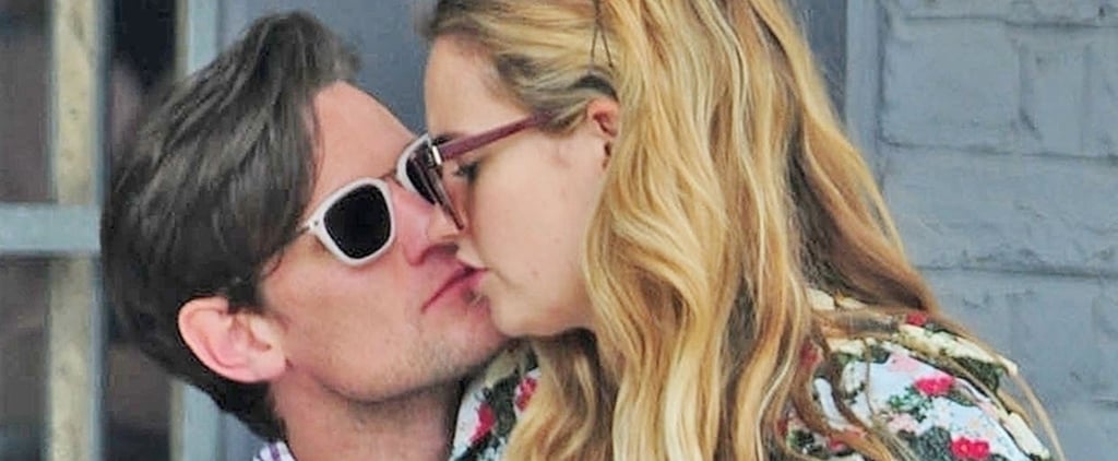 Lily James and Matt Smith Can't Keep Their Hands to Themselves During Their Lunch Date