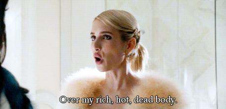 When You Have a Rich, Hot Body, and You're Trying to Stop Something From Happening