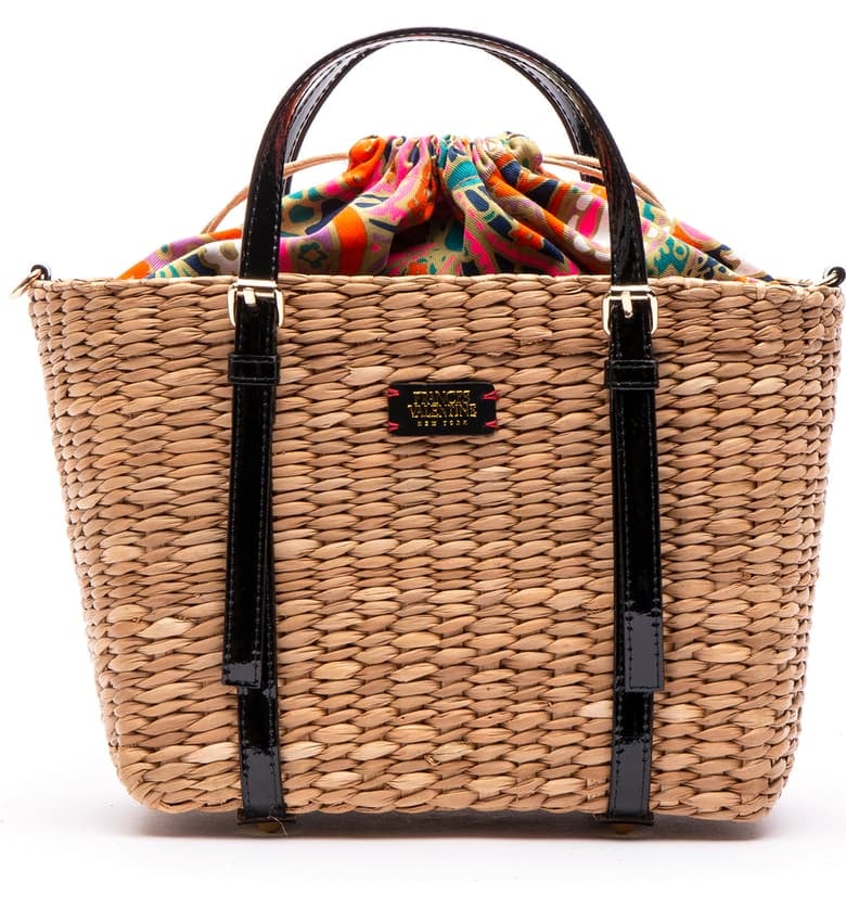 Frances Valentine Wicker Tote