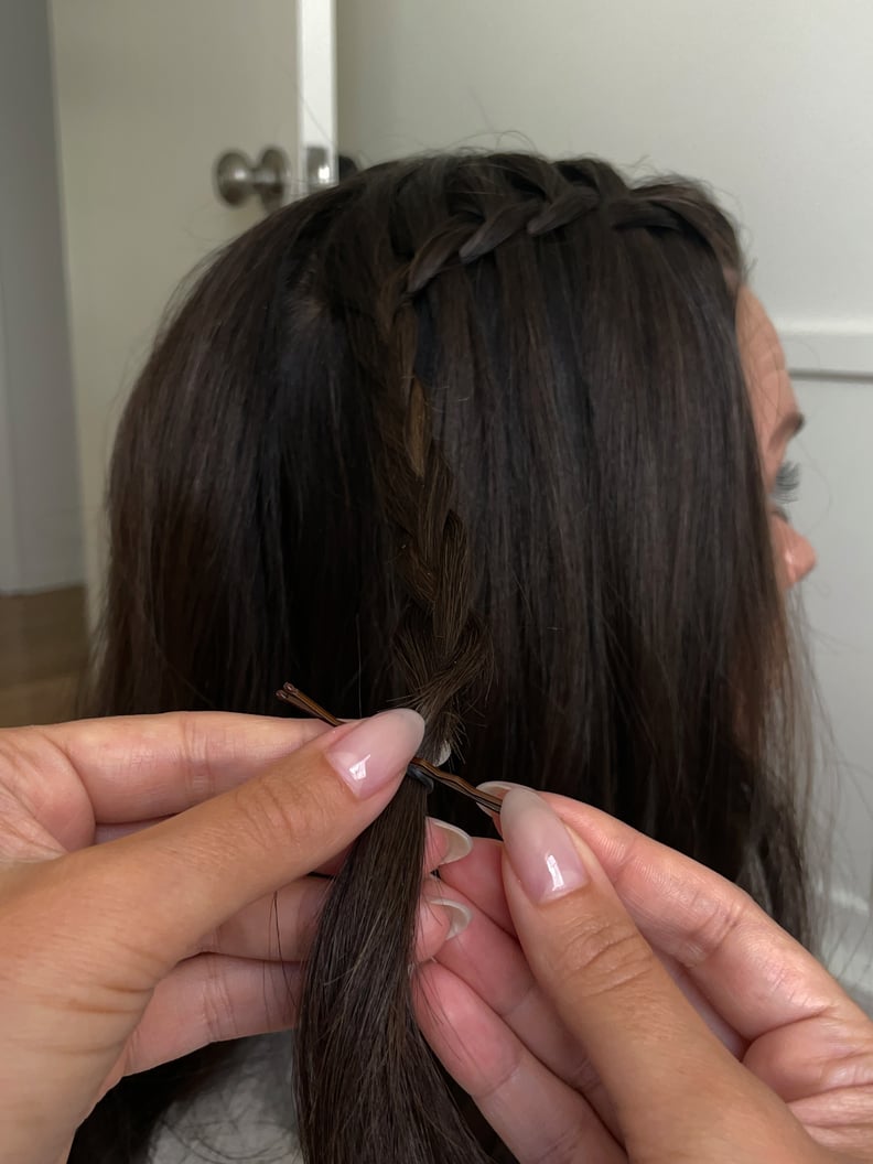 Waterfall Braid Tutorial: Step 7