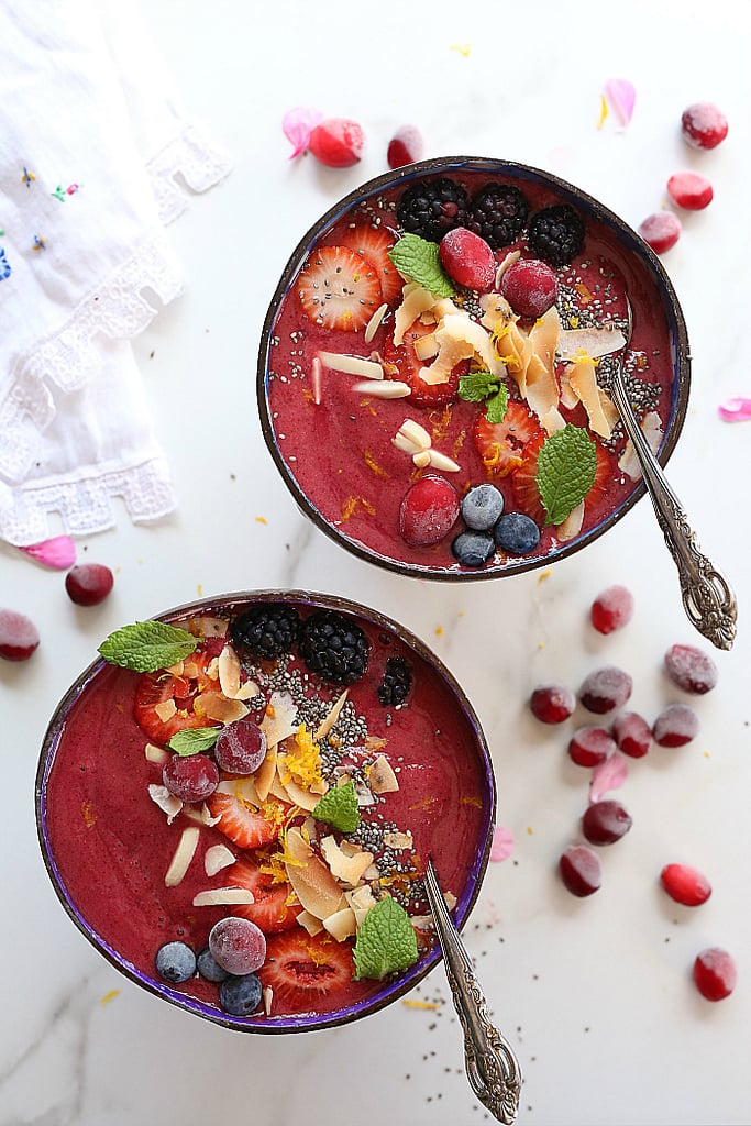 Cranberry Smoothie Bowls