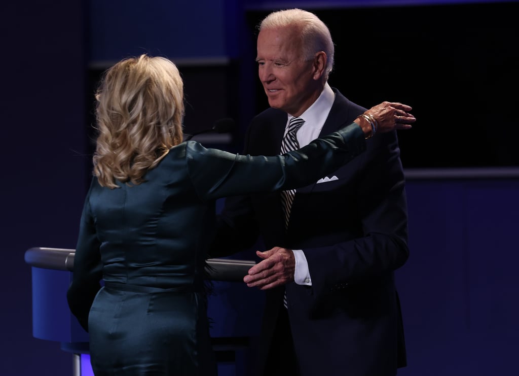 Jill Biden Wearing Her Gabriela Hearst Dress at the Presidential Debate