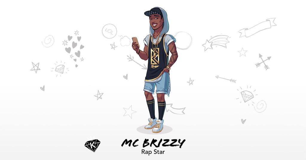 Here is MC Brizzy, a rap star in the game.