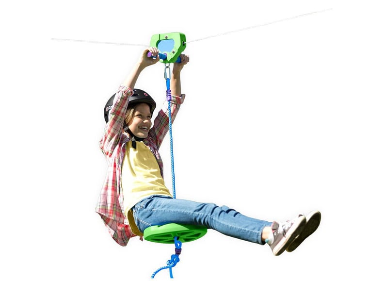 An Adventurous Toy: Backyard Zipline Kit