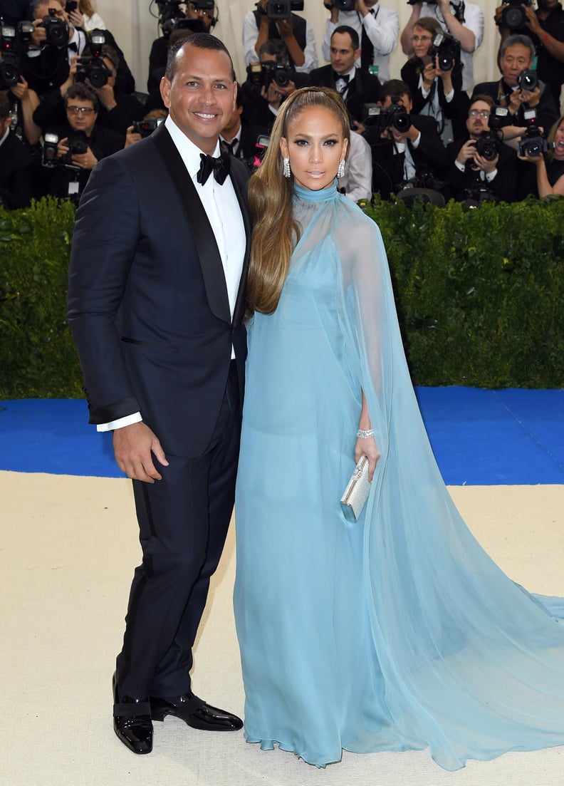 Jennifer Lopez and Alex Rodriguez at the Met Ball