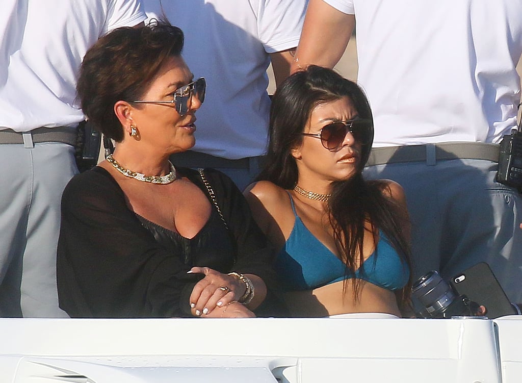 Kourtney Kardashian on Vacation in Italy Sept. 2016