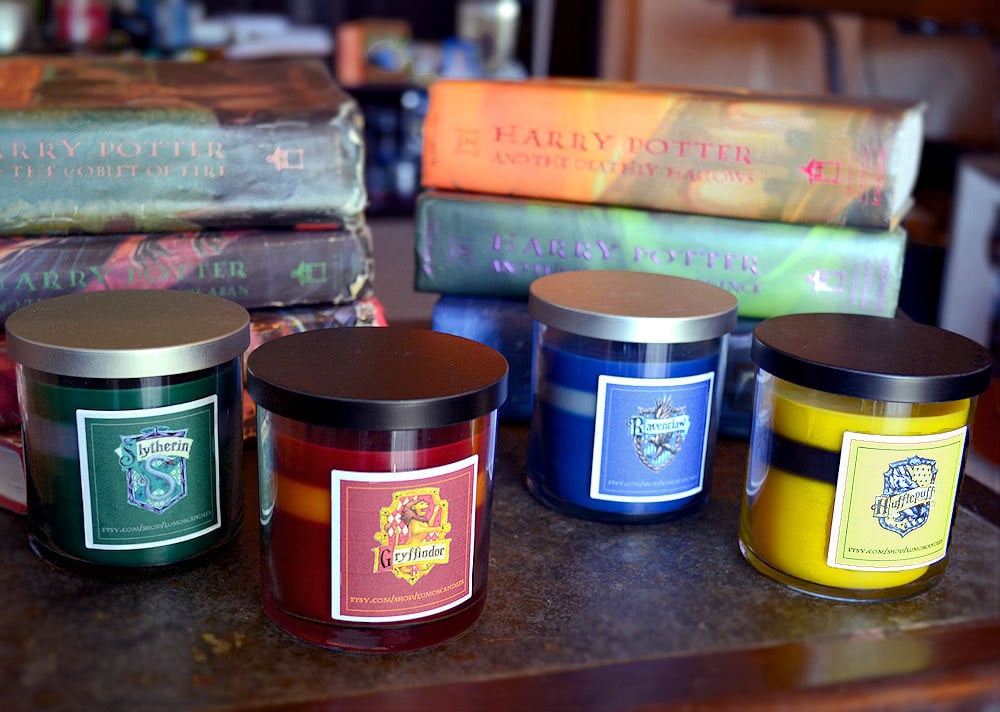 Hogwarts House Candles 15 Treasures Every True Harry Potter Fan Owns Popsugar Tech Photo 9