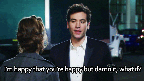 Teds Romantic Moments On How I Met Your Mother Popsugar Entertainment