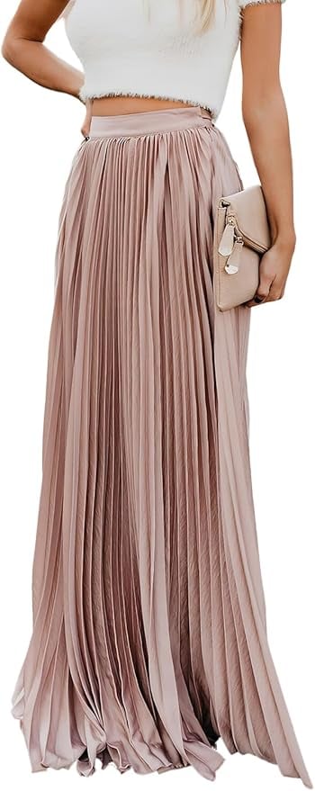 Best Pleated Maxi Skirt