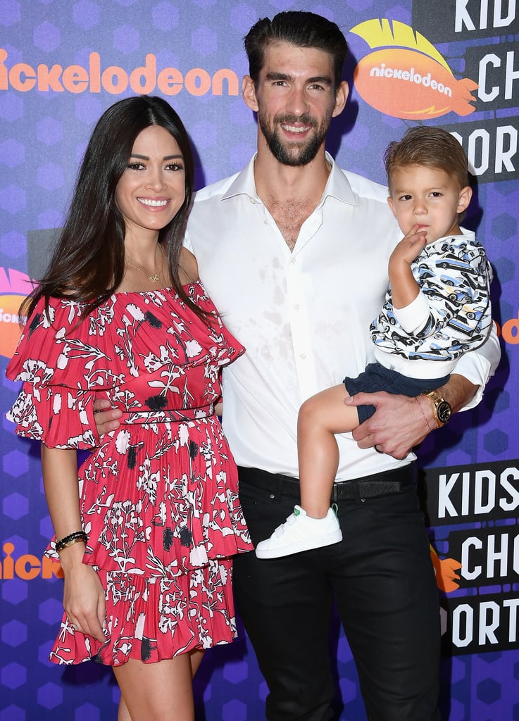 Michael Phelps and Nicole Johnson Michael Phelps and Nicole Johnson