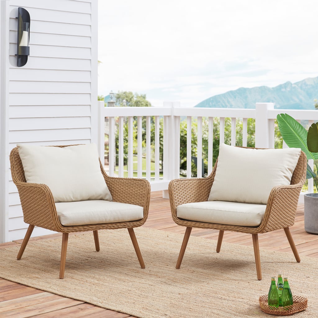 A Mid-Century Modern Set: Macgregor Outdoor Patio Chair With Cushions