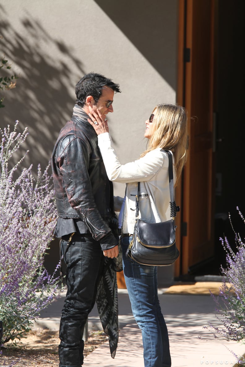 Jennifer Aniston and Justin Theroux