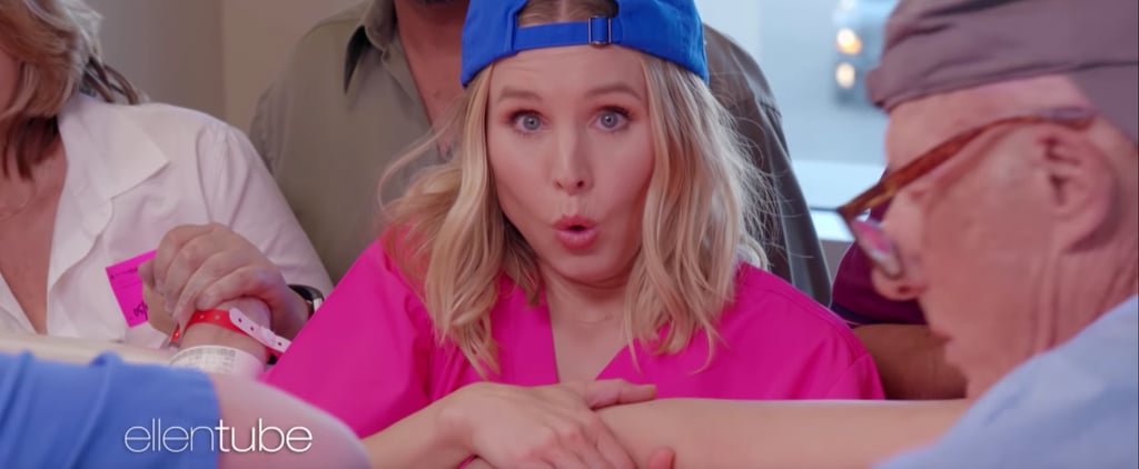 Kristen Bell Actually Crashes a Woman Giving Birth, and Now We Want Her in Our Delivery Room