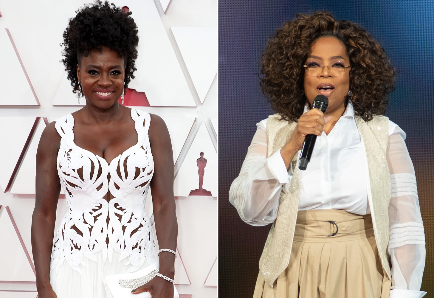 Viola Davis and Oprah Winfrey