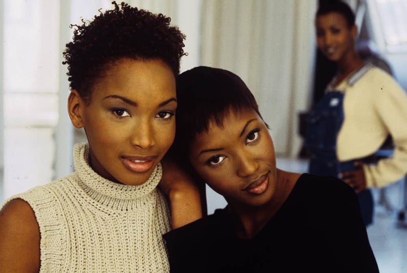 Naomi Campbell and Model Beverly Peele for Vogue in 1993