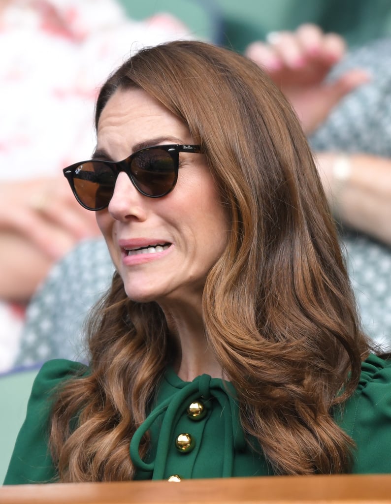 Kate Middleton's Facial Expressions Watching Sports Pictures