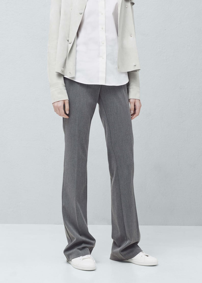 Mango Outlet Straight Trousers