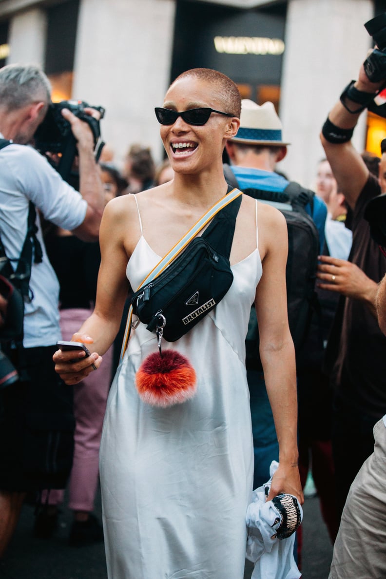 Adwoa Aboah With a Prada Bag