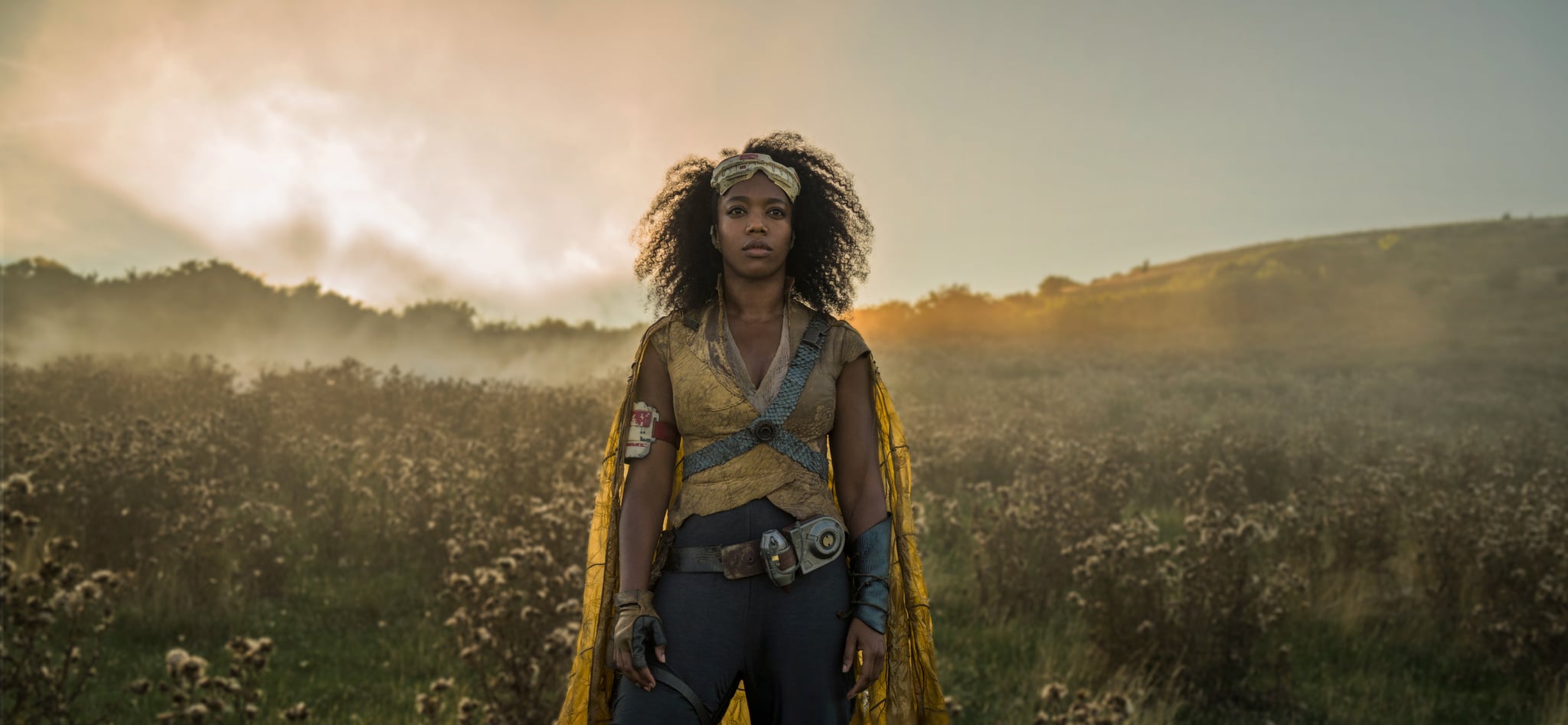 Naomi Ackie is Jannah in STAR WARS:  THE RISE OF SKYWALKER.