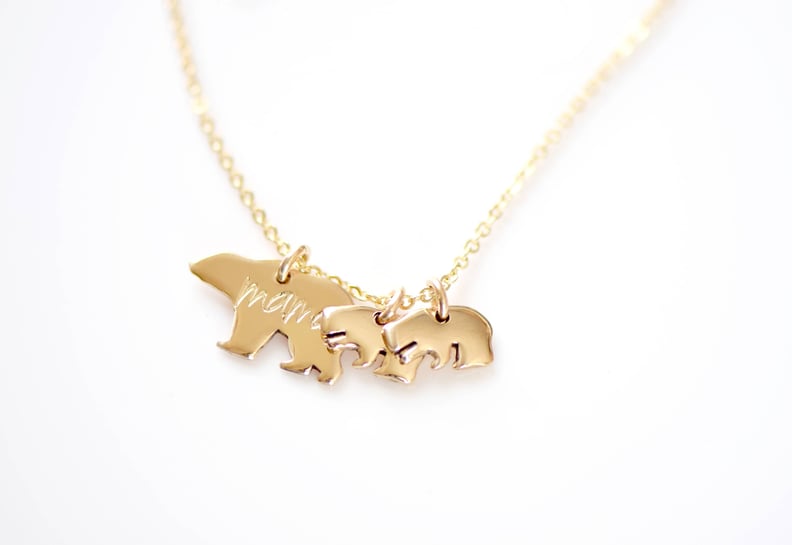 Capricorn: Mama Bear Necklace