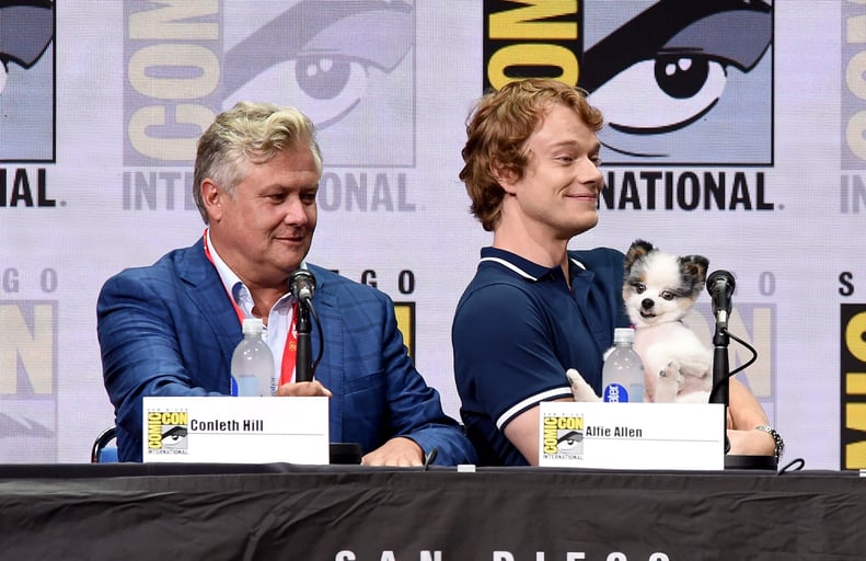 Conleth Hill and Alfie Allen