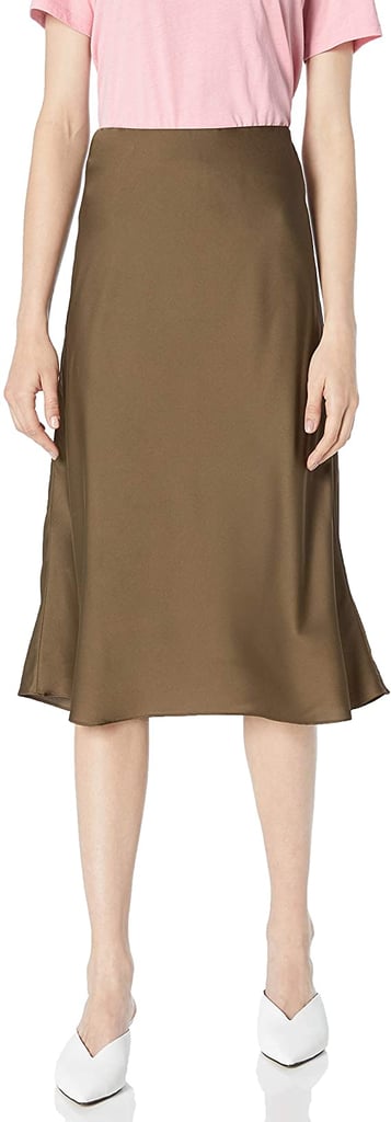For a Versatile Silky Slip Skirt: The Drop Maya Silky Slip Skirt