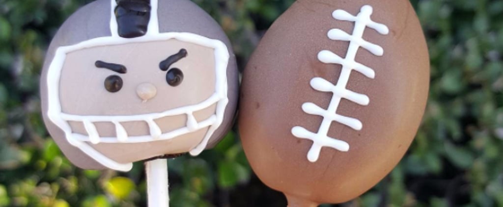 Super Bowl Cake Pops