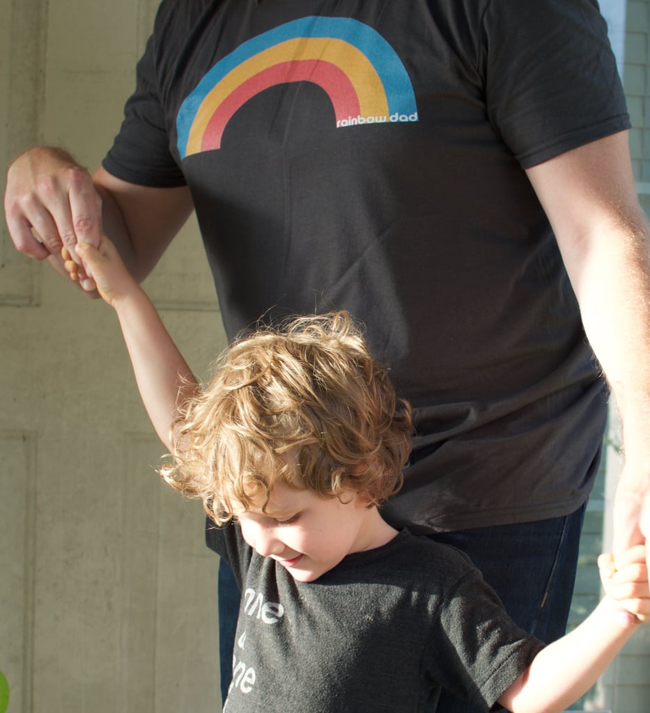 Rainbow Baby Shirts For Dads