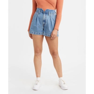 Levi's Women's High-Rise Mom Shorts 