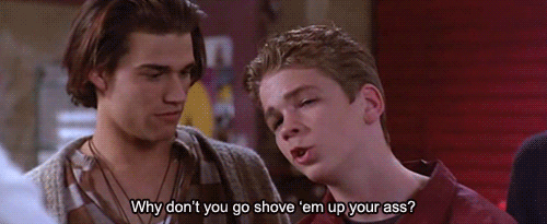 When Someone Sasses You