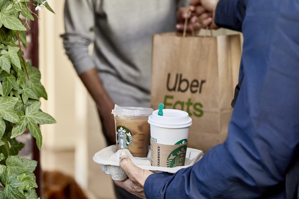 Starbucks Announces Uber Eats Delivery App | POPSUGAR Food