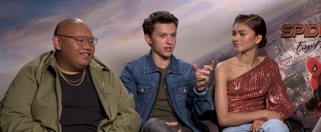 Tom Holland Is Only Mildly Impressed With Benedict Cumberbatch's Impersonation of Him