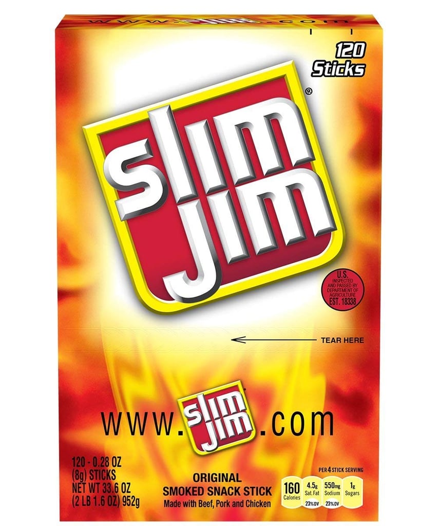 Slim Jim Snack-Sized Smoked Meat Stick | Best Nostalgic ...