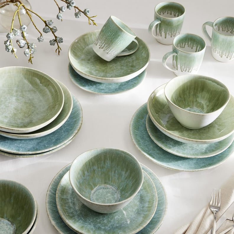 Reactive Glaze Stoneware Dinnerware: West Elm Reactive Glaze Stoneware Dinnerware (Set of 20)