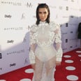 Kim Kardashian Basically Rewore Her Wedding Dress This Weekend