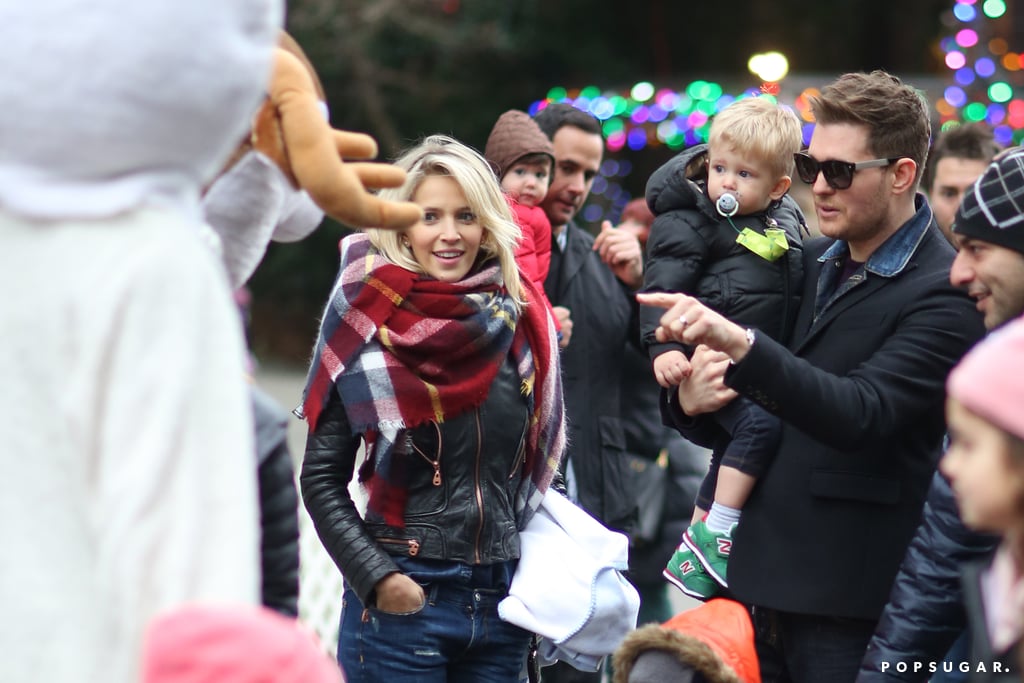 Michael Buble and Family Celebrate Christmas in Vancouver