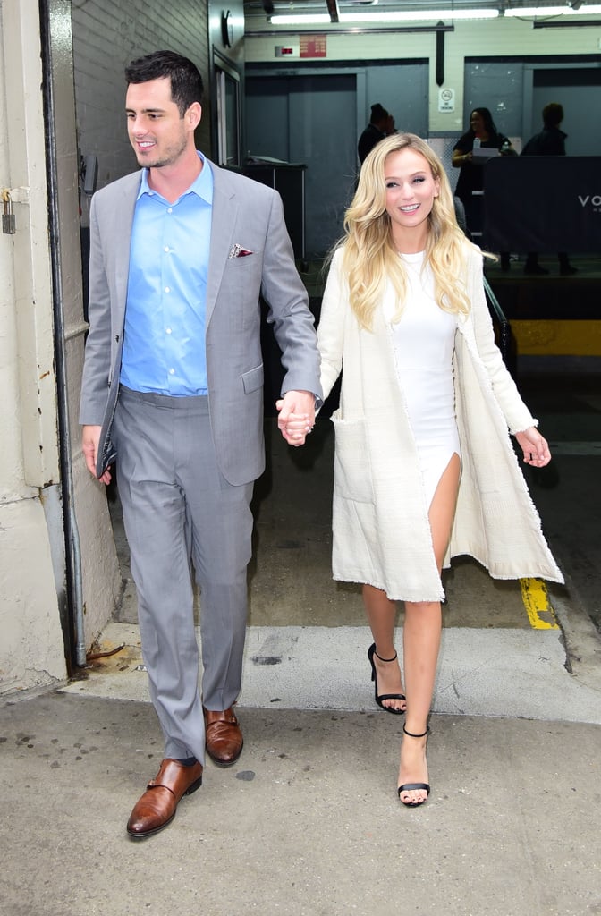 Ben Higgins Lauren Bushnell Kiss in NYC March 2016