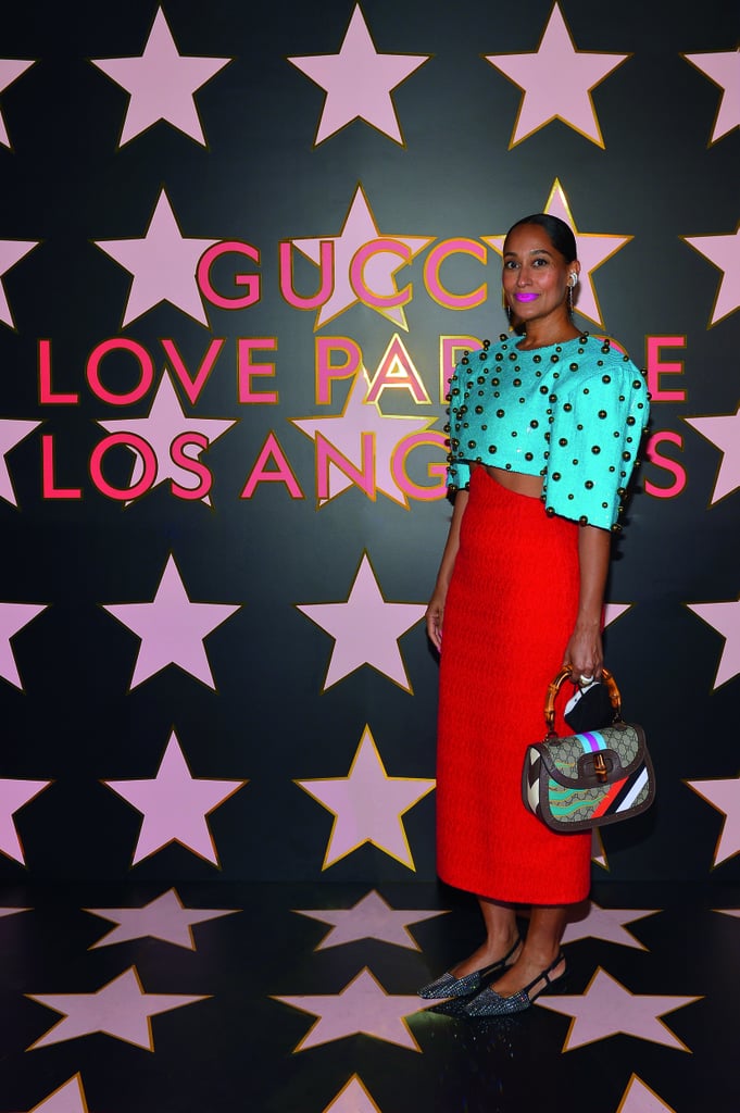 Tracee Ellis Ross at the Gucci Love Parade Runway Show