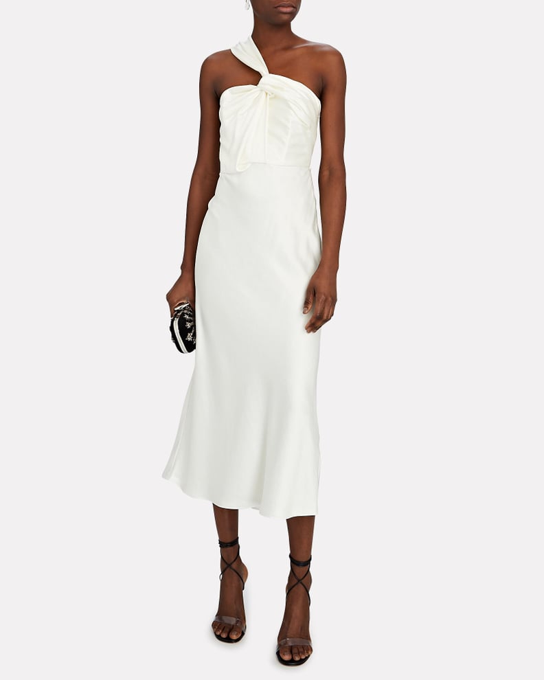 Significant Other Macy One-Shoulder Midi Dress