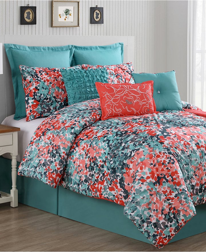 10-Piece King Comforter Set ($300) | Spring Bedding ...