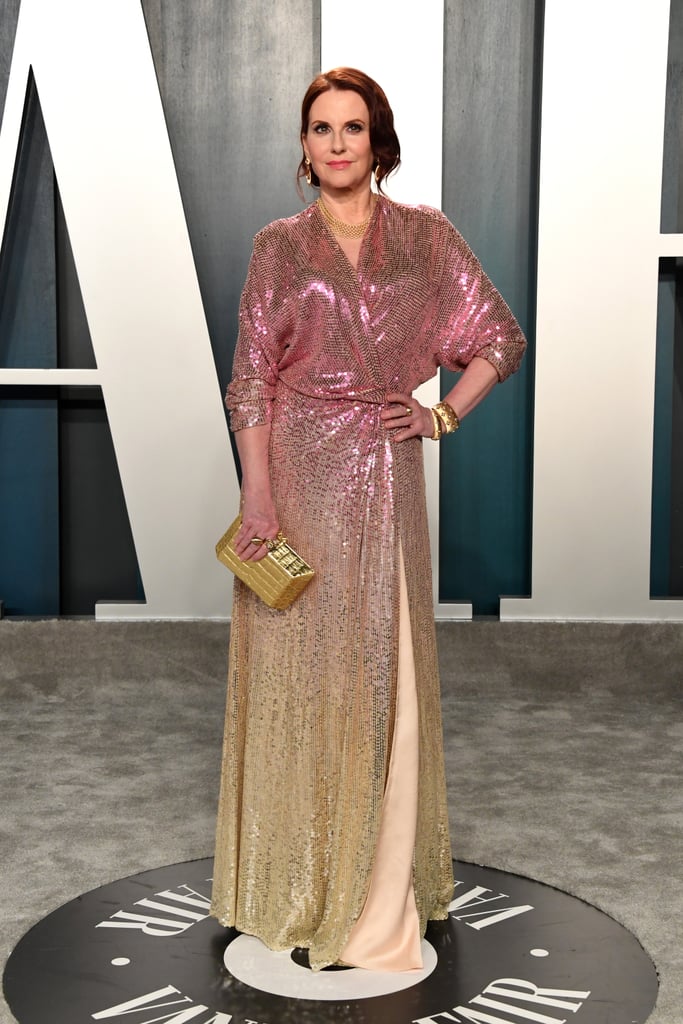 Megan Mullally at the Vanity Fair Oscars Afterparty 2020