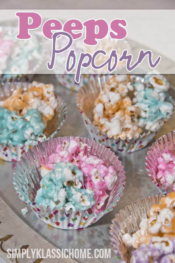 Peeps Popcorn Balls