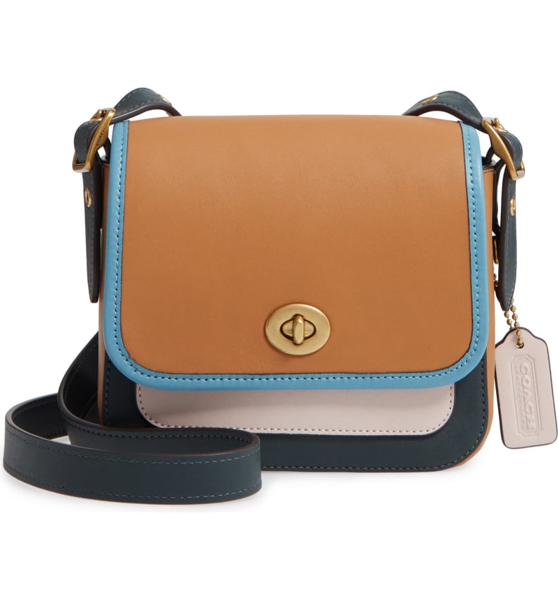 COACH Rambler Colorblock Leather Crossbody Bag