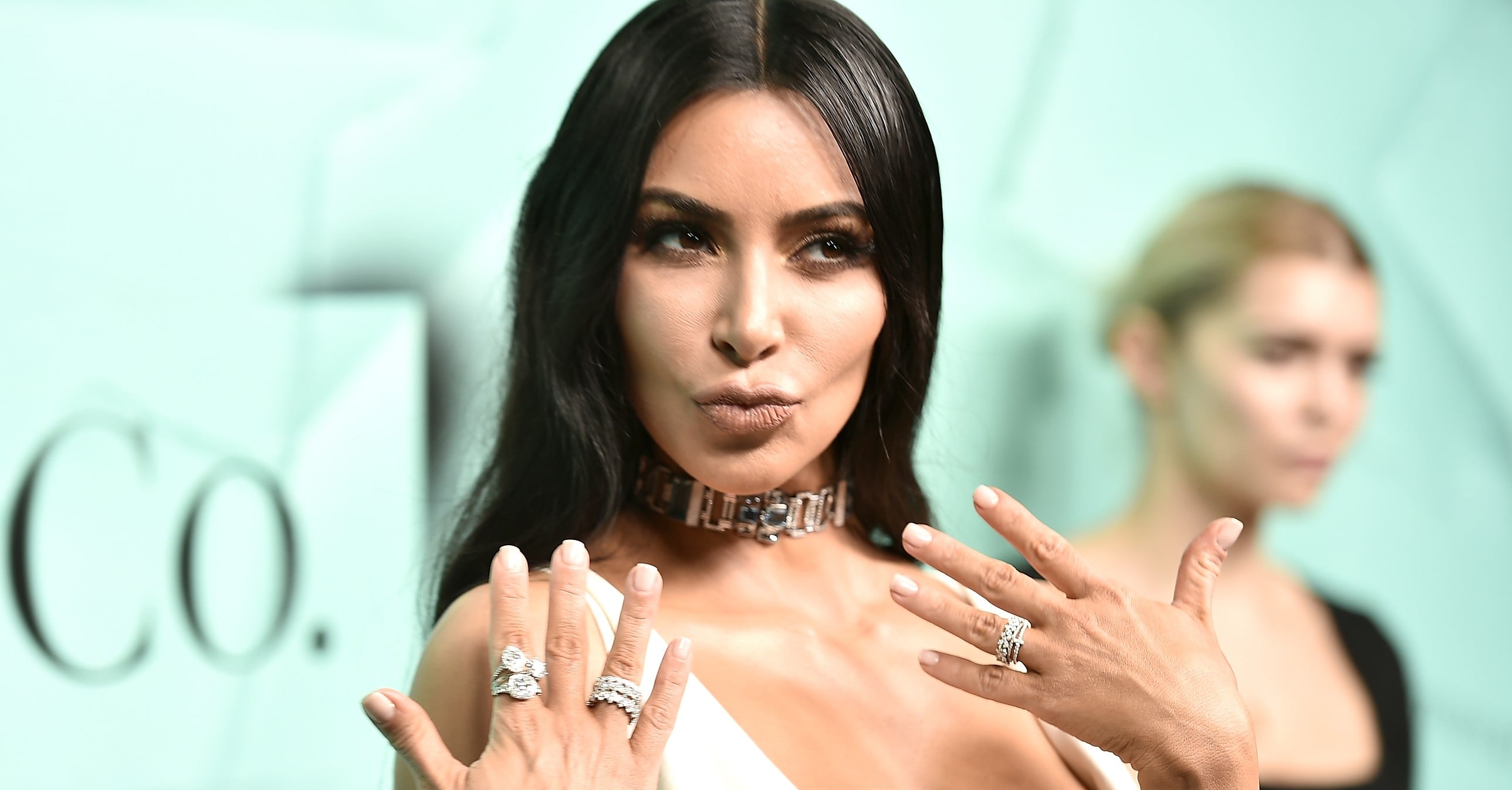Kim Kardashian at Tiffany Co. Event in NYC October 2018