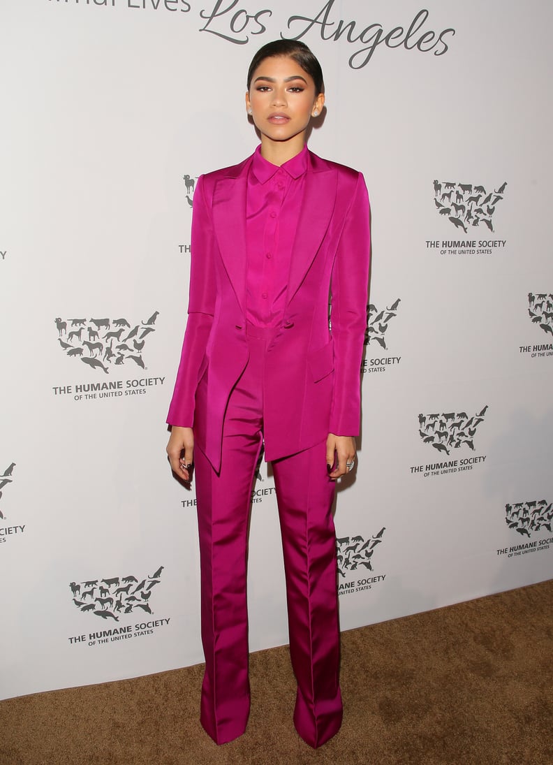 Zendaya at the Humane Society of The United States' To The Rescue Gala, May 2016