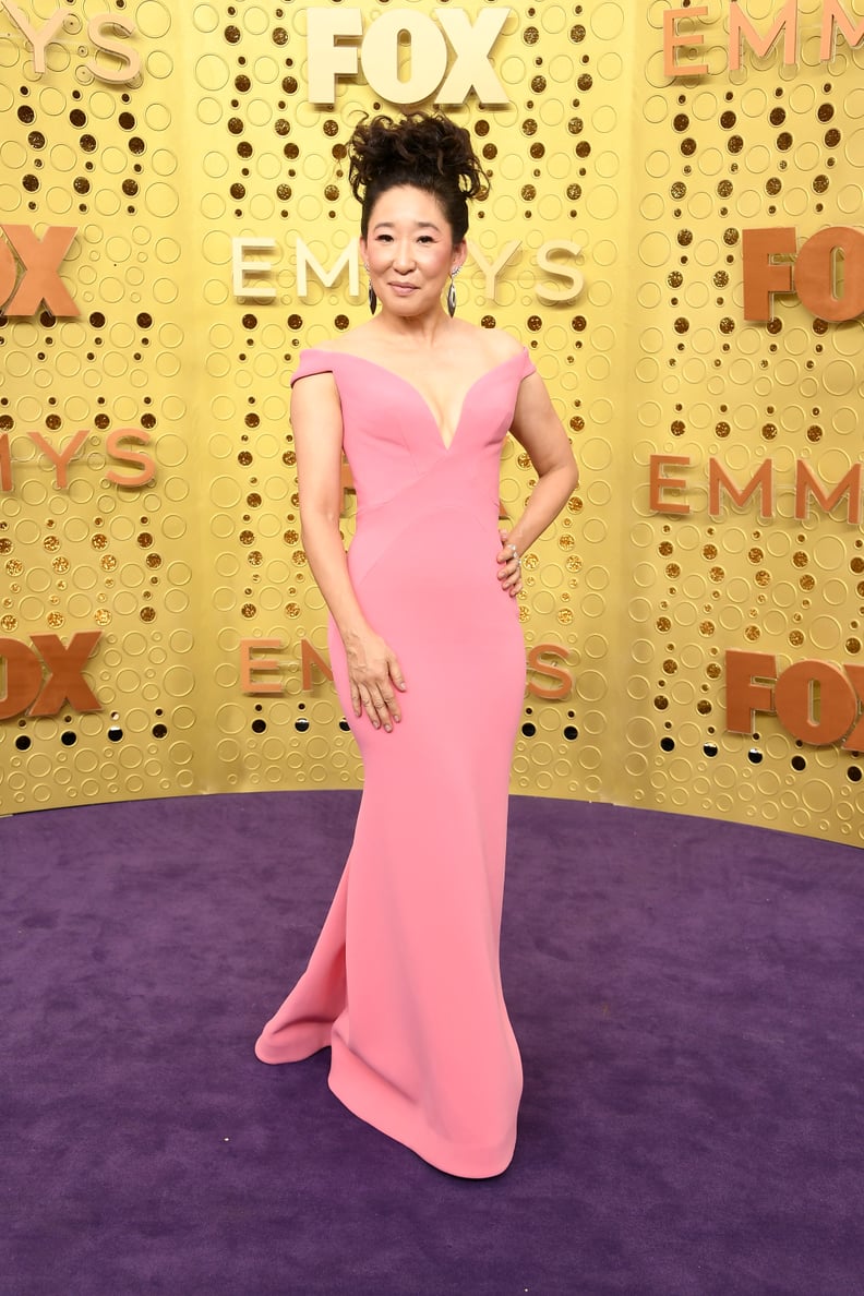 Sandra Oh at the 2019 Emmy Awards