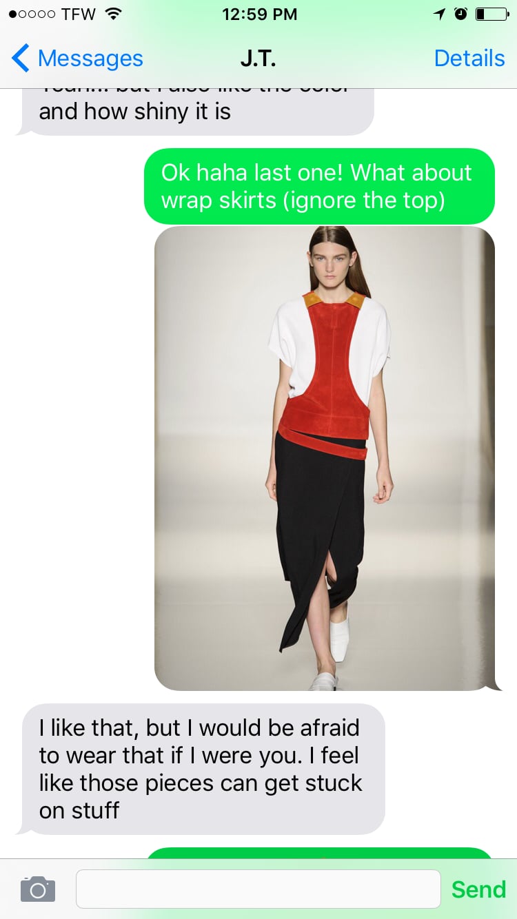 As For Wrap Skirts and Dresses?
