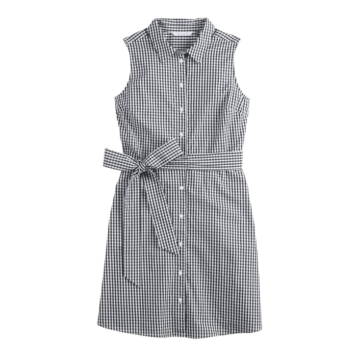 POPSUGAR Collection at Kohl's Sleeveless Shirt Dress in Jet Black/Bright White Gingham Best