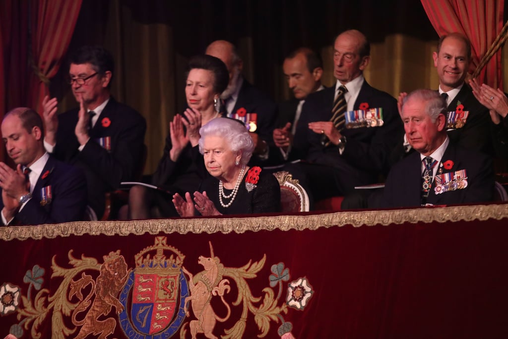 Royal Family at Festival of Remembrance Service 2018