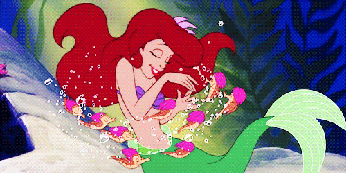 Ariel retains her power of speaking to aquatic life in human form.
